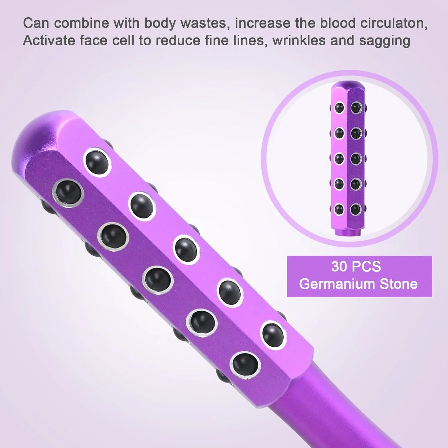 BeautyBandar™ Germanium Face Beauty Roller – Lifting & Skin Tightening Massager