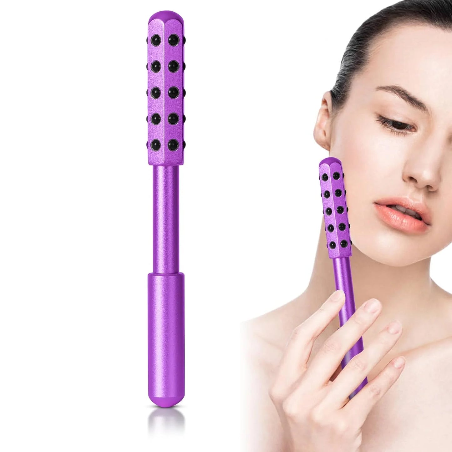 BeautyBandar™ Germanium Face Beauty Roller – Lifting & Skin Tightening Massager